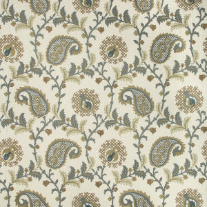 Saudade Paisley Dried Thyme by Kravet Design Fabric