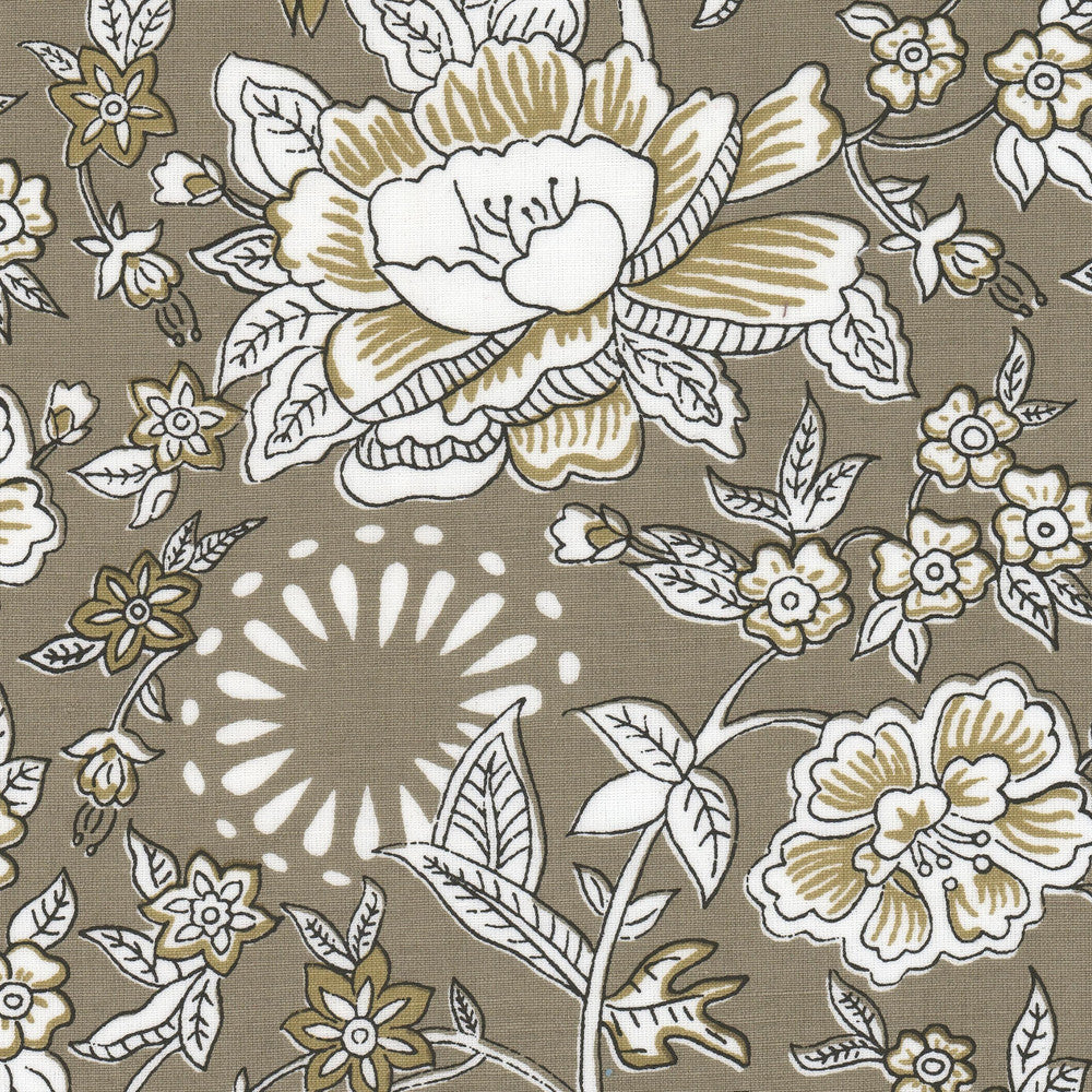 Savoy 1 Granite by Aoc Fabric Aoc Fabric Savoy 1 GraniteFabric The Art Of Color Well Kept Secret 54%Lin 46%Cot India </p><p>Repeat: H: 17.25, V: 0 52 in - Fabric Carolina -