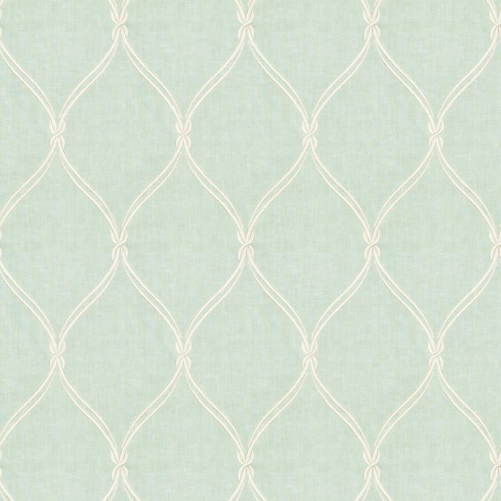 Sayso 5 Breeze by Stout Fabric Rainbow Library Spa/Teal 100% Linen Embroidery INDIA WYZENBEEK 3 000 DOUBLE RUB WEAR TEST (LIGHT DUTY) Horizontal: 7.375 and Vertical: 12.875 51.25 in - Fabric Carolina -