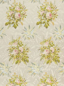 Scalamandre Fabric Fiori Rosseta Spring Bouquet
