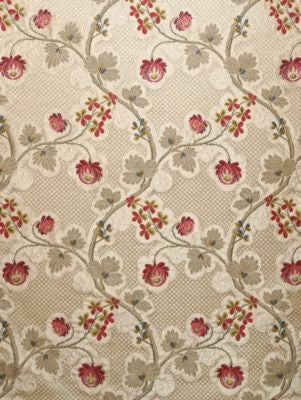 <p>Trottola Strawberry Cream SB03520007 by Scalamandre Fabric</p><p><strong>Required Minimum Quantity Purchase: Fabrics by the yard 1 YARD MINIMUM </p><p>Book: CLASSICS</p><p>Content: 68% SILK 17% COTTON 15% POLYESTER</p><p>Origin: ITALY</p><p>Performance: LIGHT DUTY</p><p>Repeat: Horizontal: 10" and Vertical: 7"</p><p>Width: 55</p>