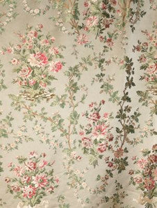 Scalamandre Fabric La Belle Jardiniere Cream Rose