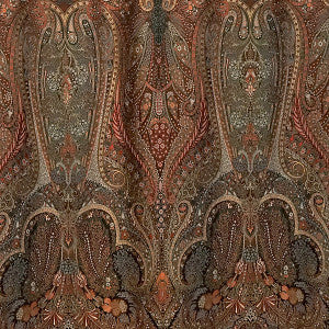 Livonia Black Multi by Old World Weavers Fabric