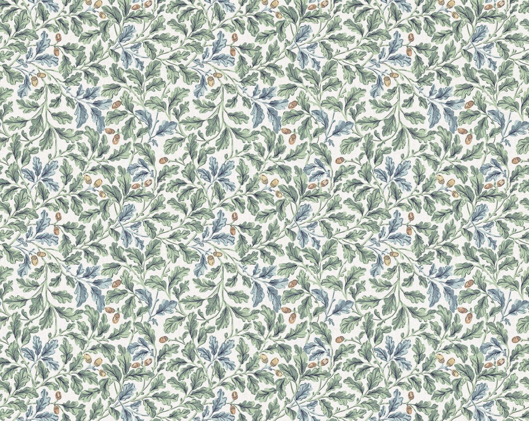 Oaktree Print Wintermint SC166700004 by Scalamandre Designer Fabric