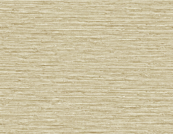 Isla Faux Jute Saddle Tan by Seabrook Wallpaper Summer House United States 60.75 20.87" 27" - Fabric Carolina -