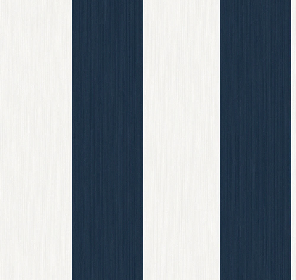Dylan Striped Stringcloth Captin Blue by Seabrook Wallpaper Summer House United States 60.75 0" 27" - Fabric Carolina -