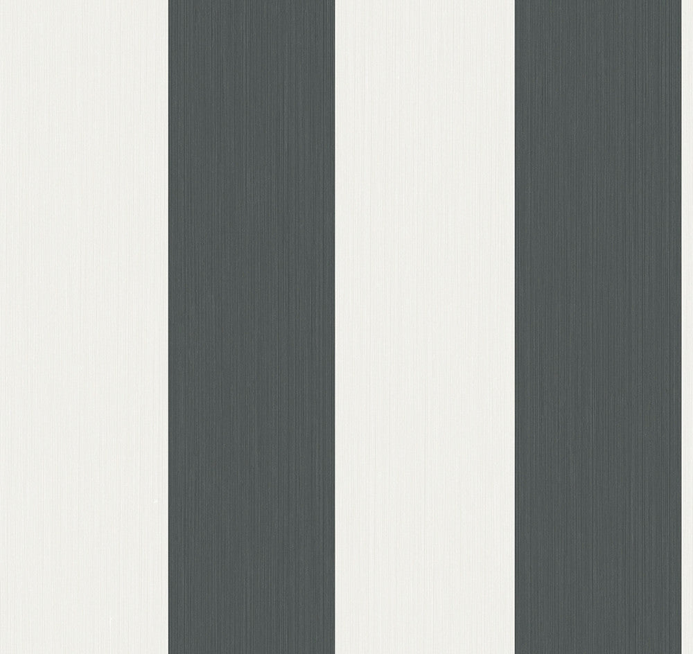 Dylan Striped Stringcloth Deep Grey by Seabrook Wallpaper Summer House United States 60.75 0" 27" - Fabric Carolina -