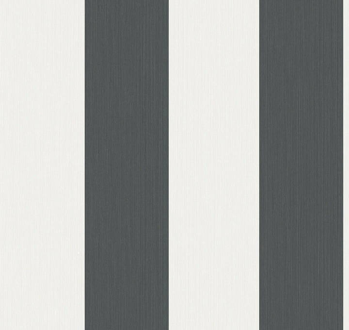 Dylan Striped Stringcloth Deep Grey by Seabrook Wallpaper Summer House United States 60.75 0" 27" - Fabric Carolina -