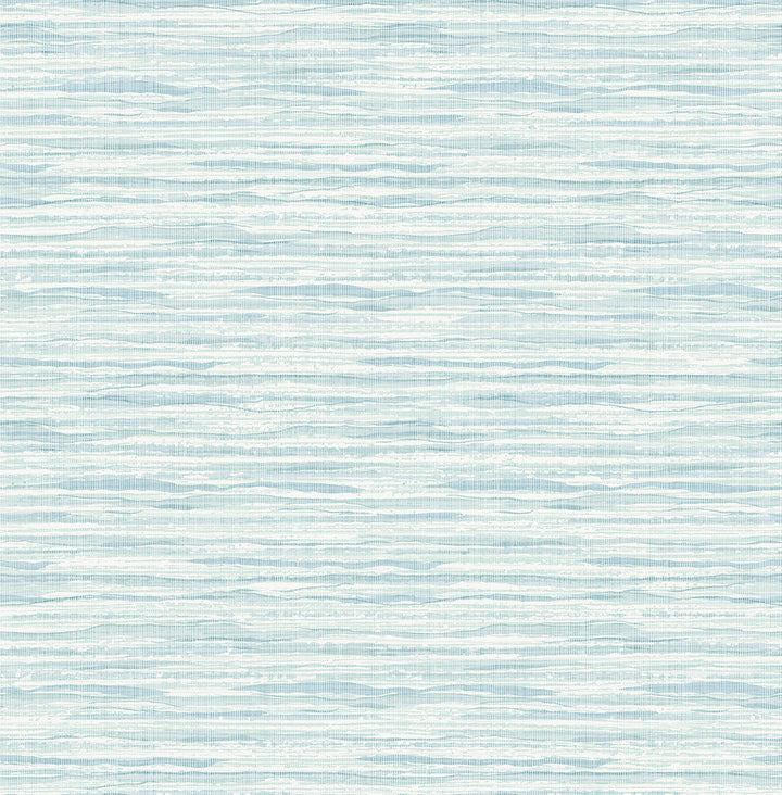 Skye Wave Stringcloth Pool Ripple by Seabrook Wallpaper Summer House United States 56 10.5" 20.5" - Fabric Carolina -
