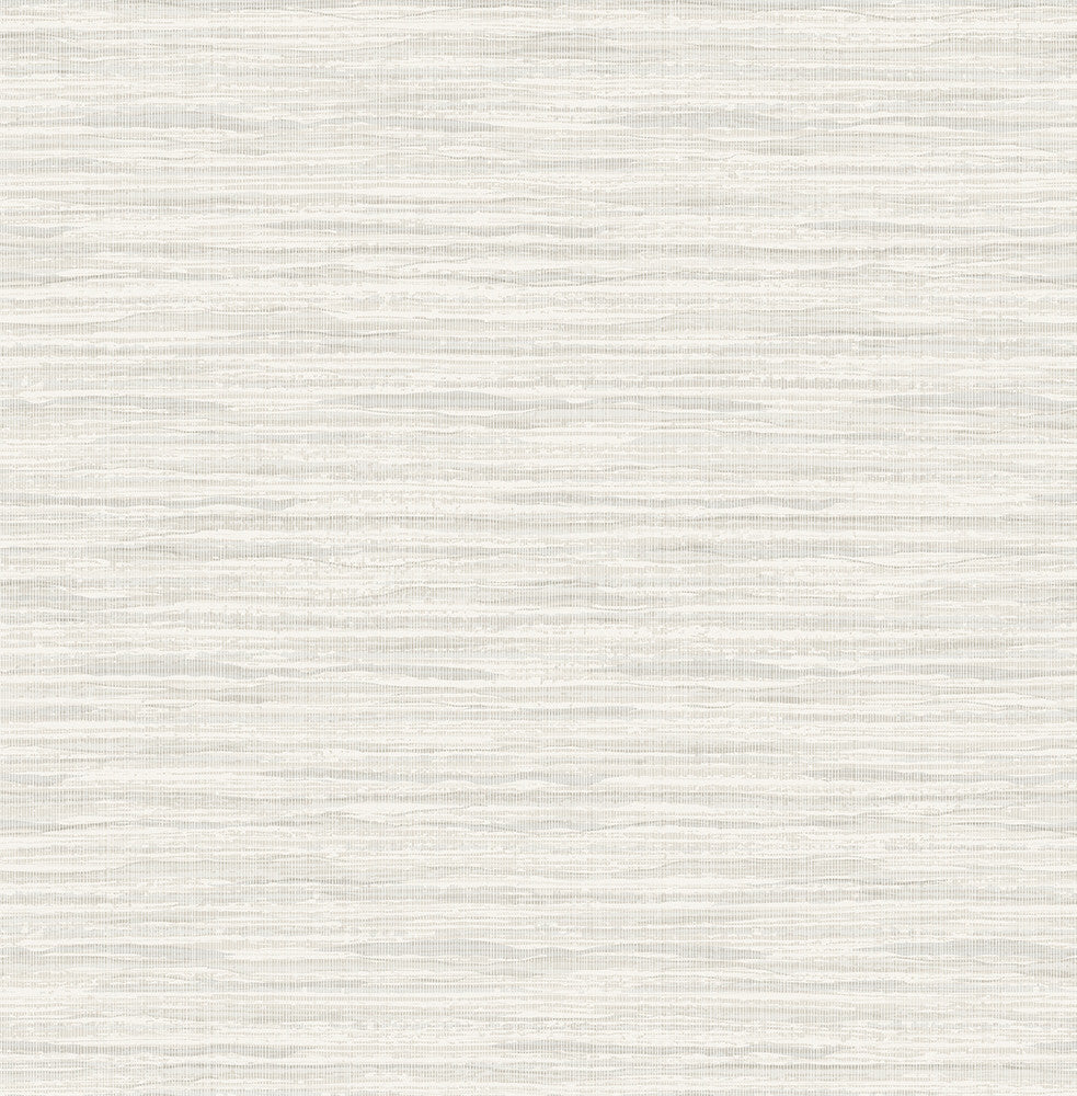 Skye Wave Stringcloth Barley White by Seabrook Wallpaper Summer House United States 56 10.5" 20.5" - Fabric Carolina -