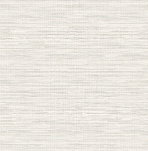 Skye Wave Stringcloth Barley White by Seabrook Wallpaper