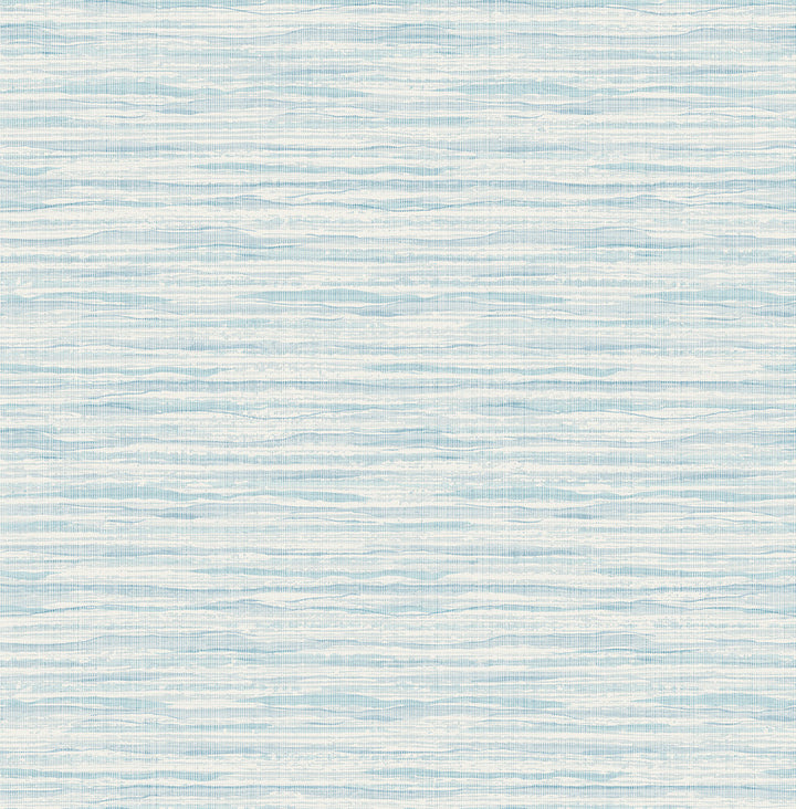 Skye Wave Stringcloth Morning Surf by Seabrook Wallpaper Summer House United States 56 10.5" 20.5" - Fabric Carolina -