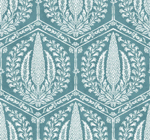 Cyrus Harvest Mediterranean Blue by Seabrook Wallpaper