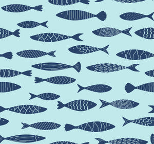 Bay Fish Bahama by Seabrook Wallpaper
