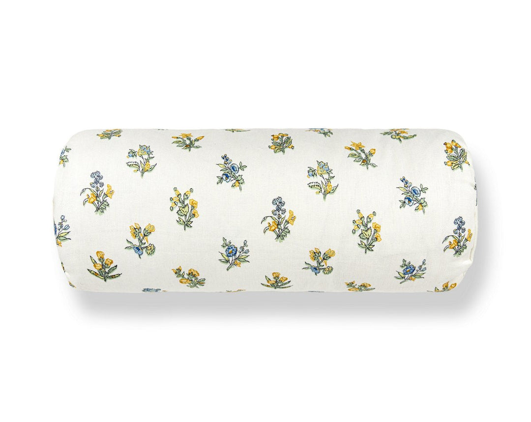Summer Flora Pillow 21 X 7 - Golden Meadow SCBADK166660001 by Scalamandre Designer Pillow