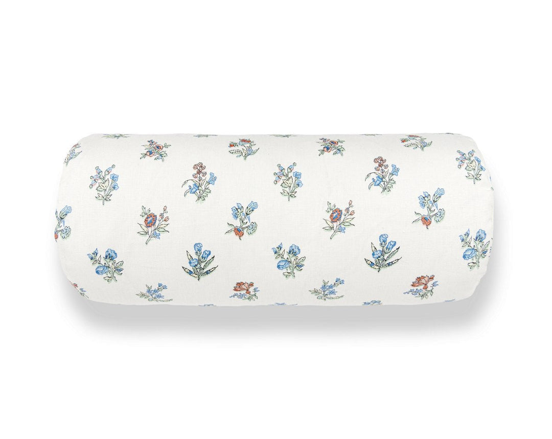 Summer Flora Pillow 21 X 7 - Cobalt Rouge SCBADK166660005 by Scalamandre Designer Pillow