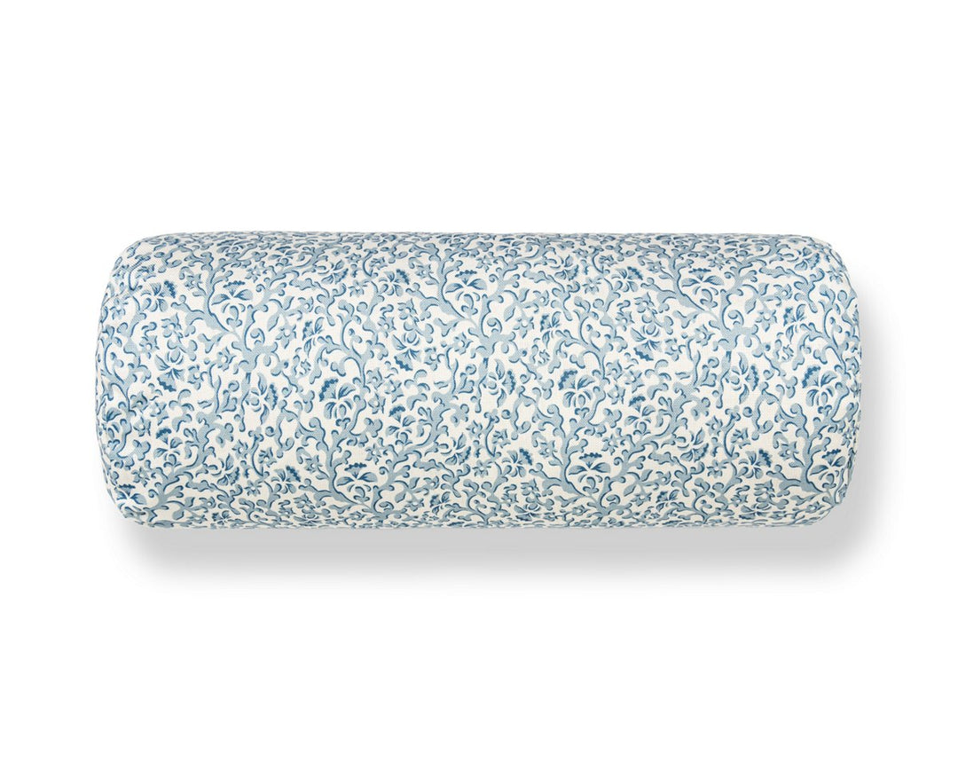 Bandbox Pillow 21 X 7 - Misty Blue SCBADK166680006 by Scalamandre Designer Pillow