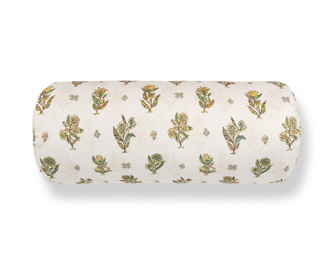 Calico Pillow 21 X 7 - Lemongrass SCBADK166690003 by Scalamandre Designer Pillow