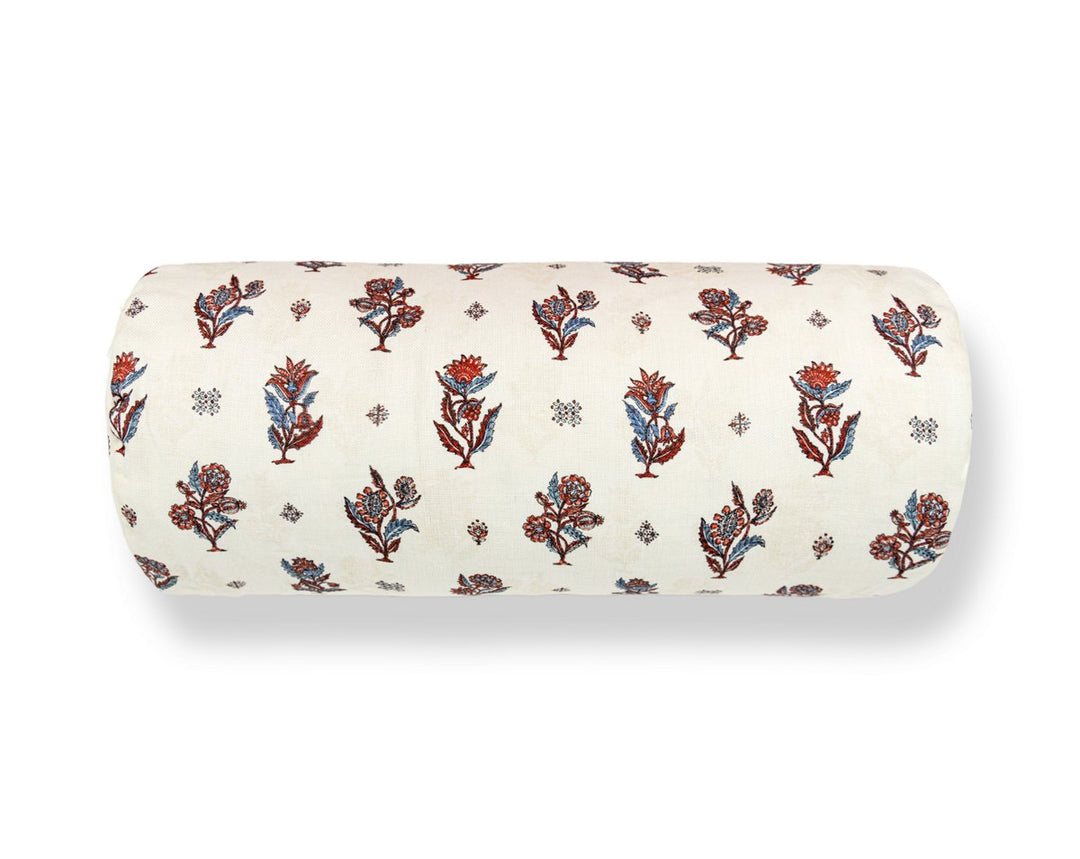 Calico Pillow 21 X 7 - Ruby Peacock SCBADK166690004 by Scalamandre Designer Pillow
