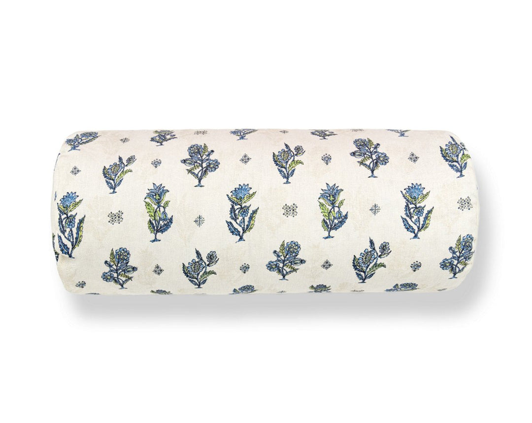 Calico Pillow 21 X 7 - Lapis Olive SCBADK166690005 by Scalamandre Designer Pillow