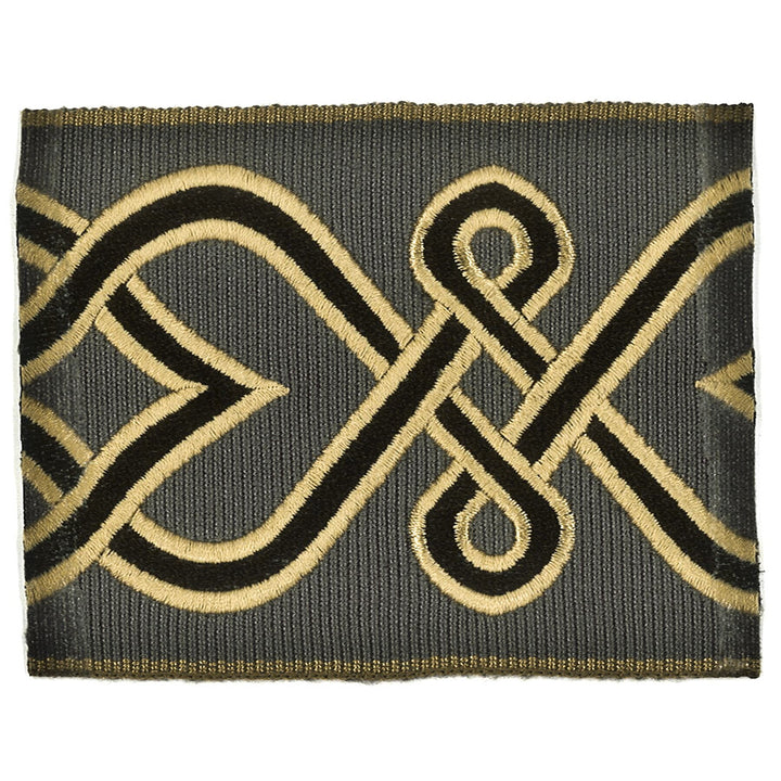 Scheme 2 Graphite by Stout Trim Stout Trim Scheme 2 GraphiteTrim NEW WORLD TRIM VOLUME II CHINA </p><p>Repeat: H: 3.750, V: 0.000 2.88 in - Fabric Carolina -