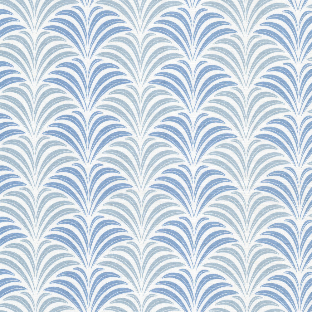 Schuman 2 Cornflower by Stout Fabric Stout Fabric Schuman 2 CornflowerFabric Rainbow Library Moonstone/Lake 58%Lin 42%Cot India </p><p>Repeat: H: 6.5, V: 3.25 54 in - Fabric Carolina -