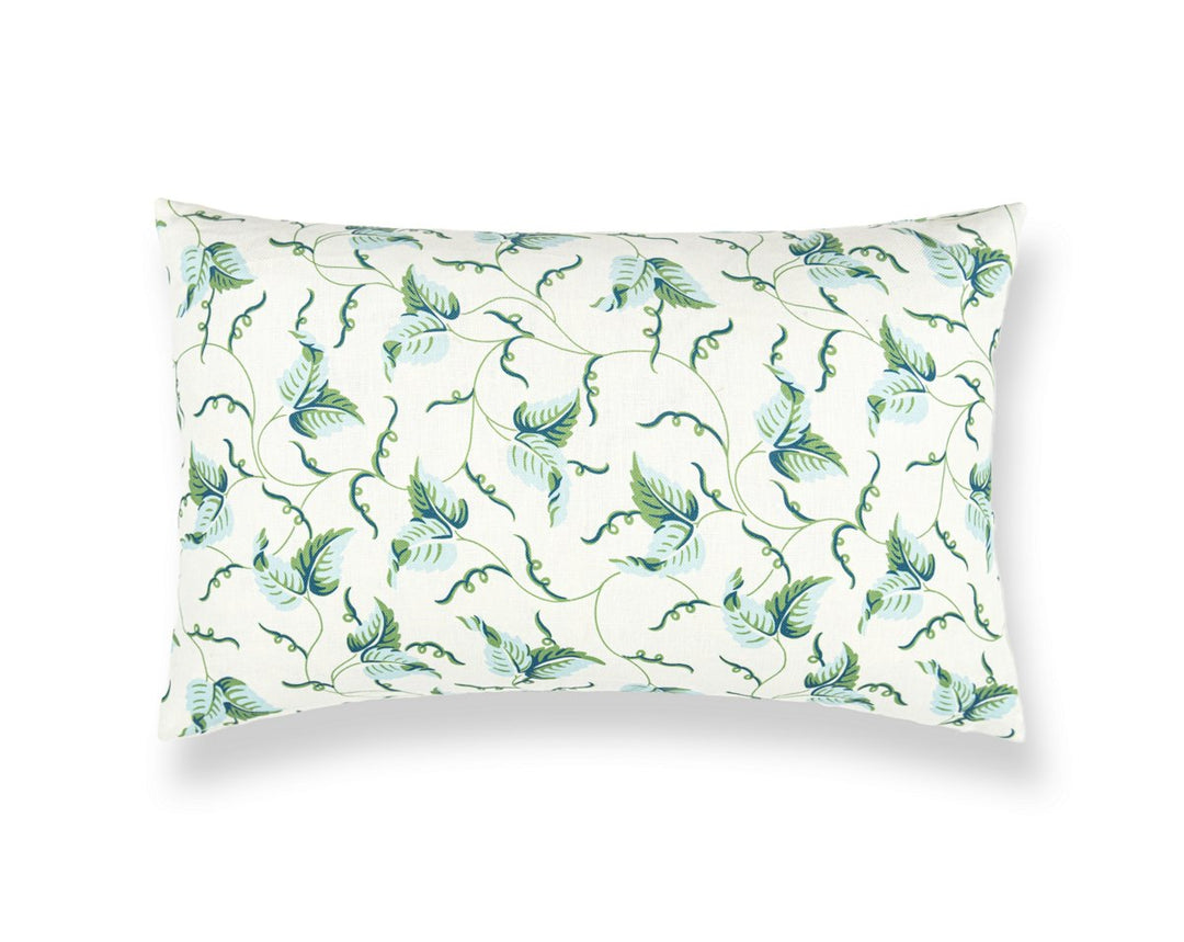 Angle Leaf Pillow 22 X 14 - Sky Garden SCLBDK166670002 by Scalamandre Designer Pillow