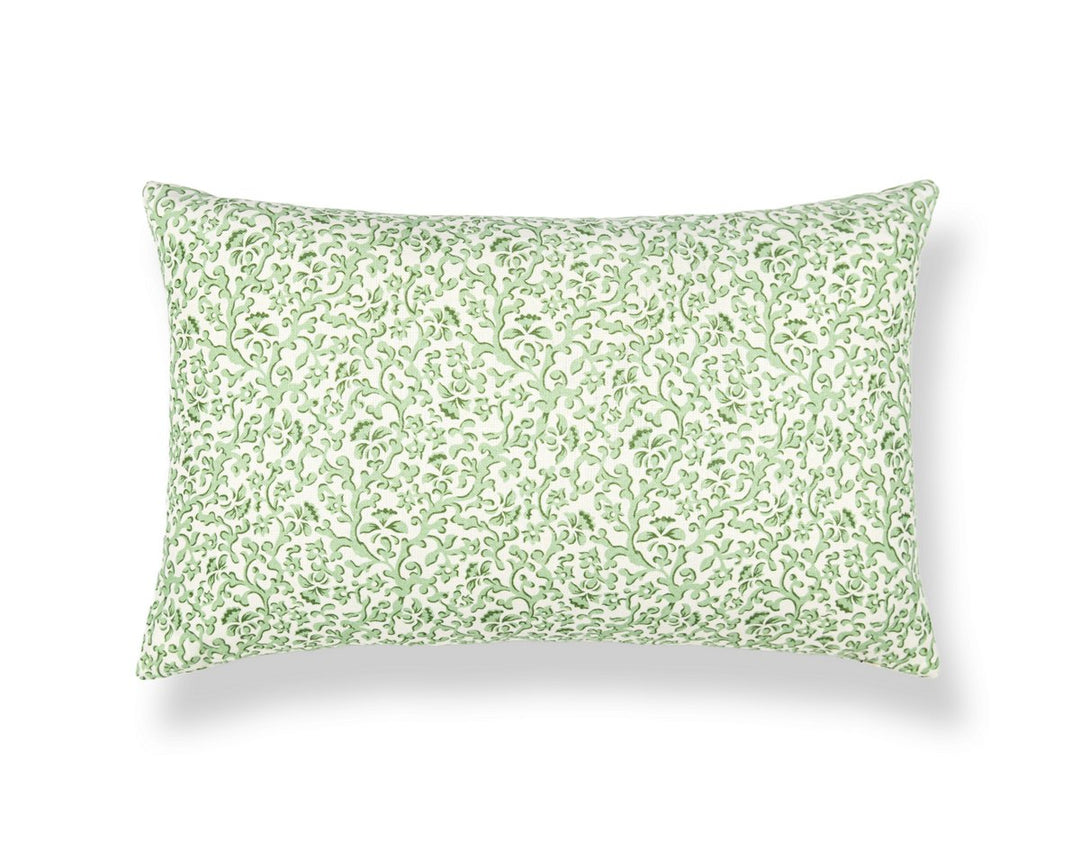 Bandbox Pillow 22 X 14 - Meadow SCLBDK166680001 by Scalamandre Designer Pillow