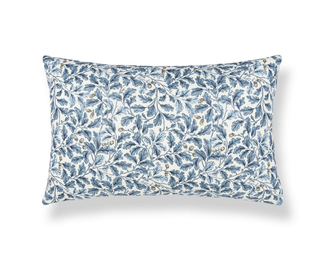 Oaktree Pillow 22 X 14 - Slate Sky SCLBDK166700002 by Scalamandre Designer Pillow