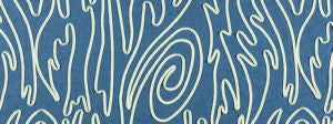 Scoop Dark Denim 557 by Norbar Designer Fabric PANDORA 52% POLYESTER 48% COTTON INDIA 18 1/2"V 25 1/4"H 51 - Swanky Fabrics -
