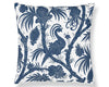 Balinese Peacock Pillow 22 X 22 - Indigo SCSDDK165750005 by Scalamandre Designer Pillow