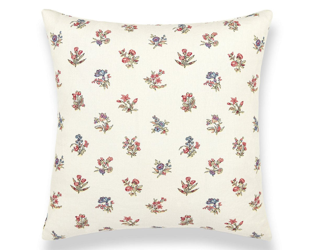 Summer Flora Pillow 22 X 22 - Document SCSDDK166660006 by Scalamandre Designer Pillow