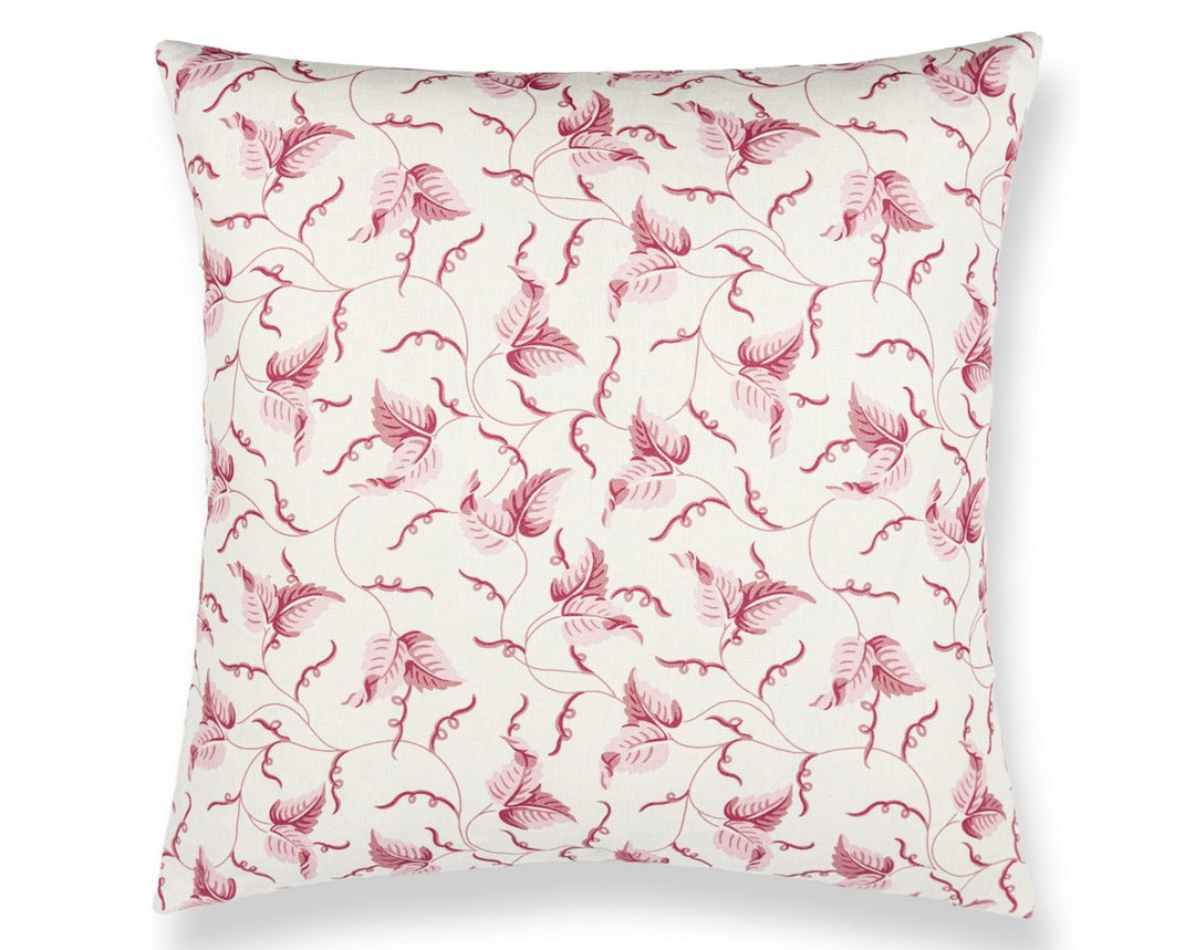 Angle Leaf Pillow 22 X 22 - Peony SCSDDK166670004 by Scalamandre Designer Pillow