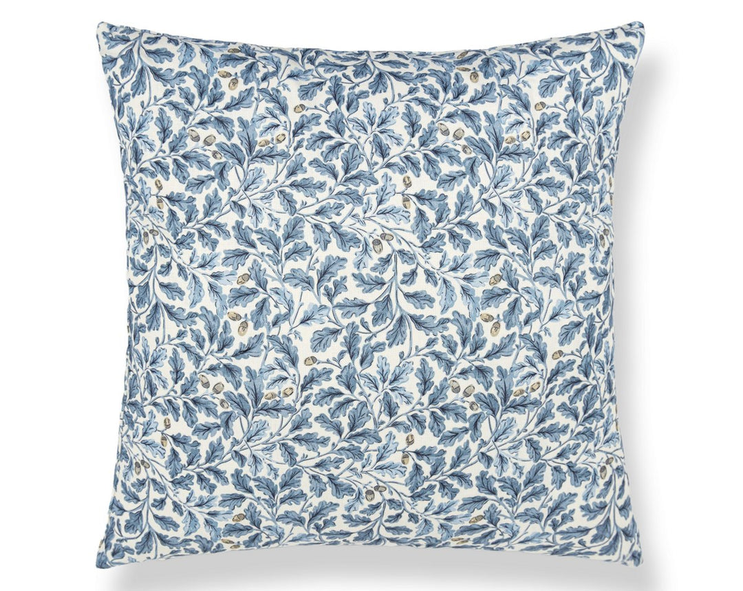 Oaktree Pillow 22 X 22 - Slate Sky SCSDDK166700002 by Scalamandre Designer Pillow
