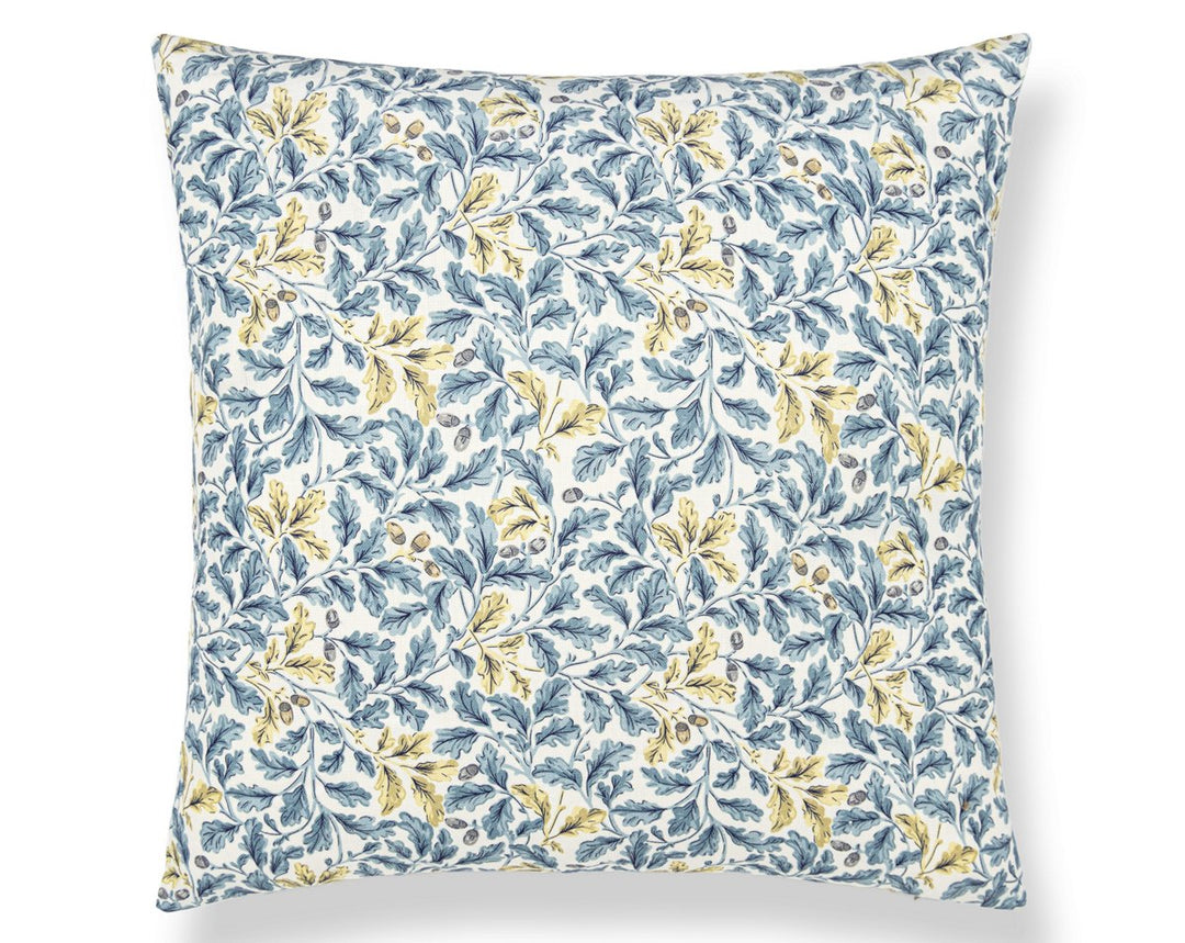 Oaktree Pillow 22 X 22 - Golden Teal SCSDDK166700003 by Scalamandre Designer Pillow