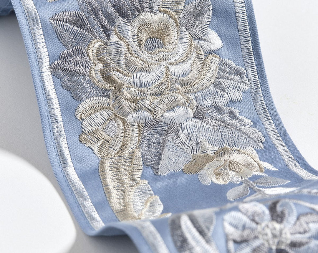 Reine Embroidered Tape Fountain SCT33420003 by Scalamandre Designer Trim