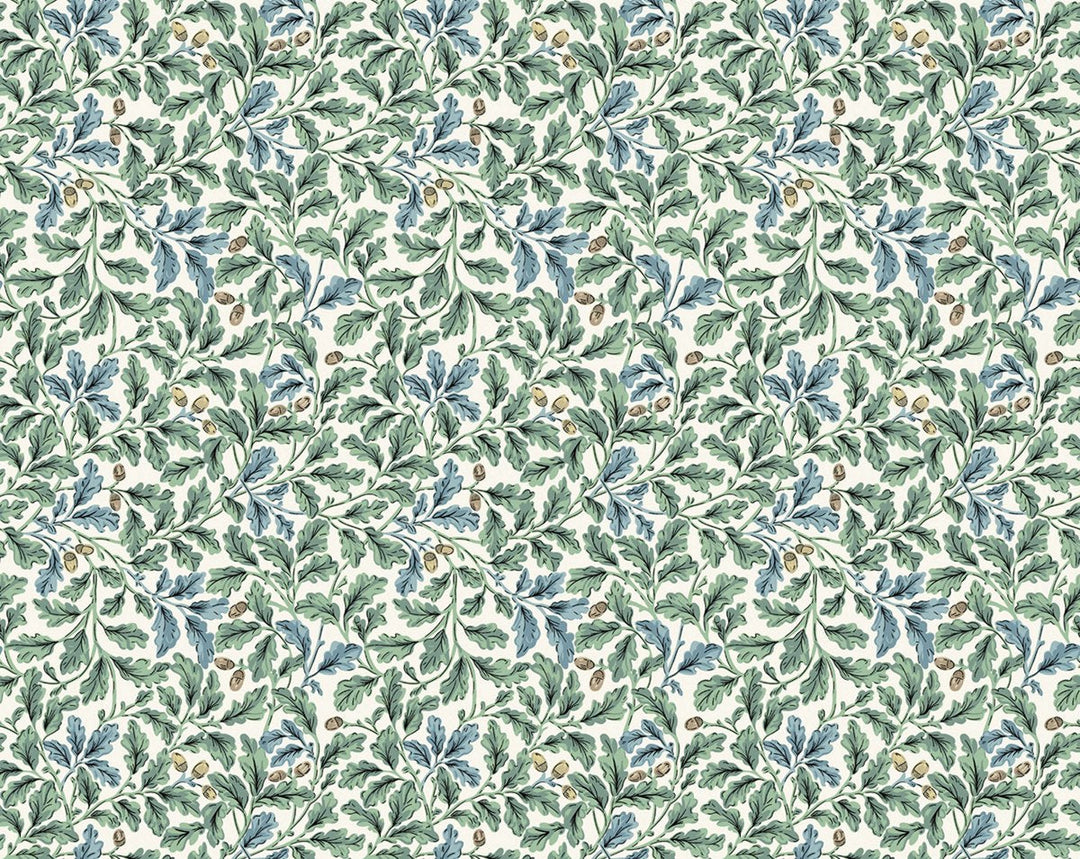 Oaktree Wallcovering Wintermint SCWP16089D0006 by Scalamandre Designer Wallpaper