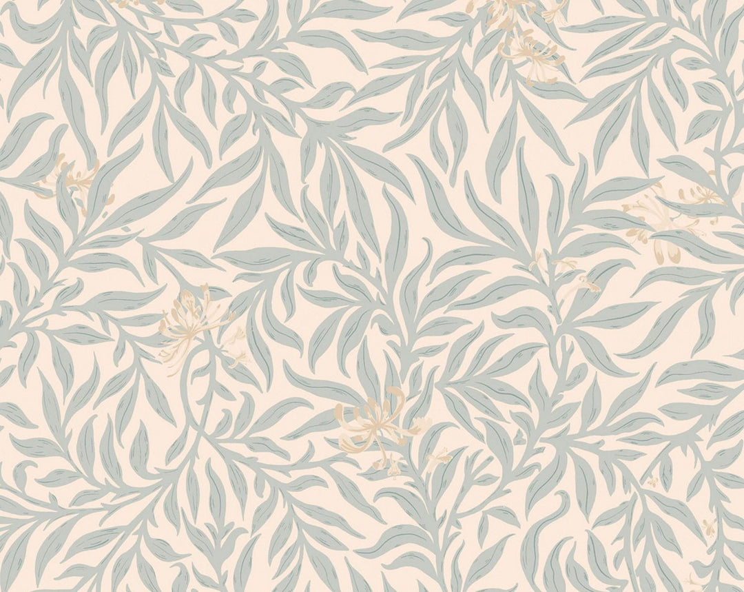 Honeysuckle Wallcovering Mineral SCWP88617D0006 by Scalamandre Designer Wallpaper