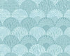 Herb Garden Wallcovering Aqua SCWP88618D0005 by Scalamandre Designer Wallpaper
