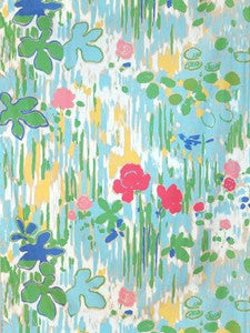 Scalamandre Fabric La Fenetre Ouverte Multi