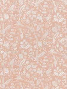 Scalamandre Fabric Tulia Linen Print Blush