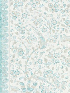 Scalamandre Fabric Anissa Print Misty Island