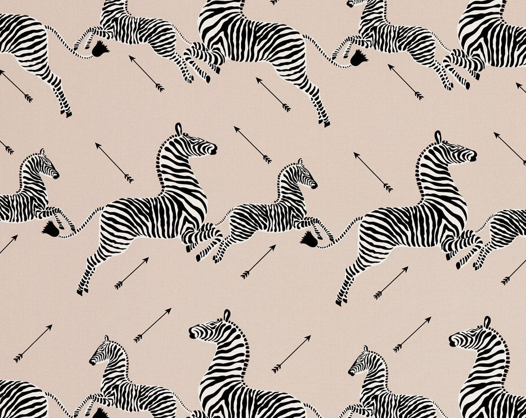 Zebras Petite Sand SC166410001 by Scalamandre Designer Fabric