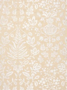 Scalamandre Fabric Shalimar Embroidery Sand