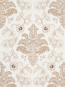 Scalamandre Fabric Isabella Embroidery Champagne