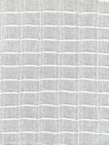 Scalamandre Fabric Pintuck Linen Sheer Ivory