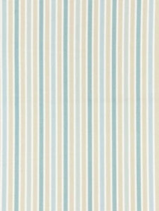 Scalamandre Fabric Leeds Cotton Stripe Seaglass