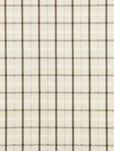 Scalamandre Fabric Bristol Plaid Linen