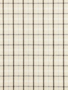 Scalamandre Fabric Bristol Plaid Linen
