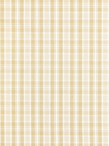 Scalamandre Fabric Preston Cotton Plaid Camel